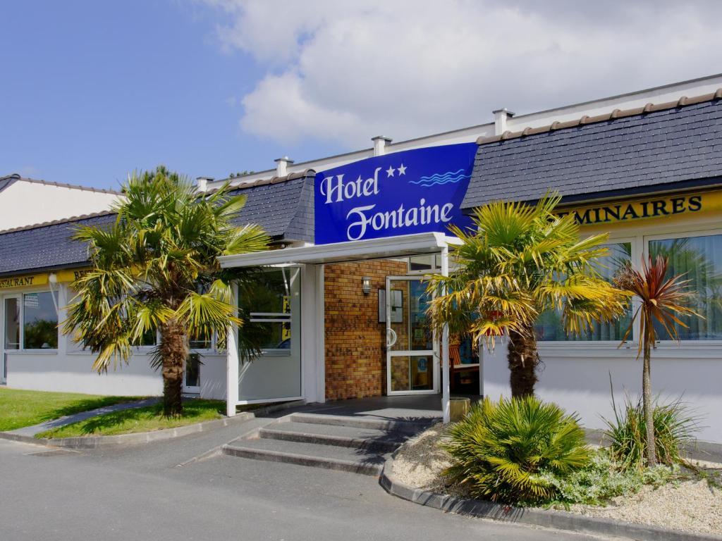 Hotel Fontaine, Morlaix Eksteriør billede
