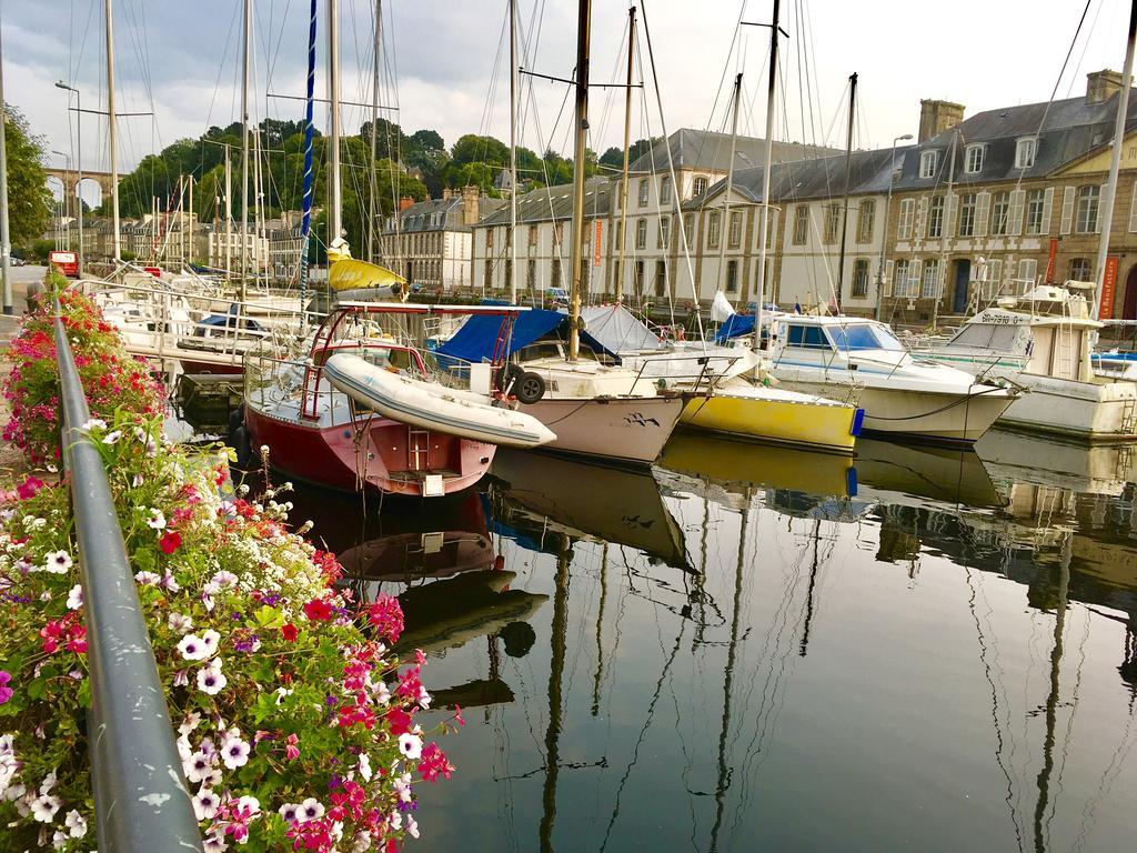 Hotel Fontaine, Morlaix Eksteriør billede