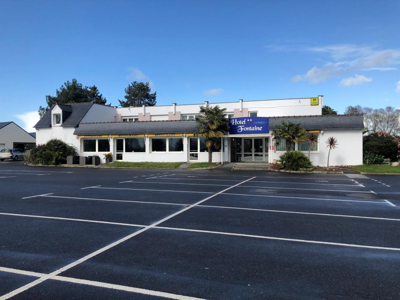 Hotel Fontaine, Morlaix Eksteriør billede
